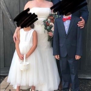 David’s Bridal Flower girl dress size 6